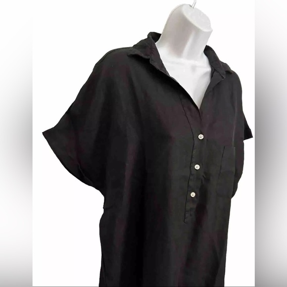 NEW GRAYSON FRANK AND EILEEN Full Length Dress Sz 3 (M) 100% Linen The Artist - Picture 7 of 16